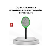 Mey İthalat Yüksek Gerilimli Elektronik Sinek Raket Sessiz, Kimyasız Ve Güvenli Kullanım