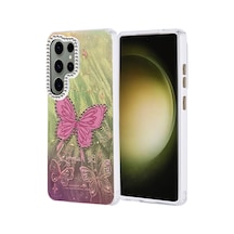 Samsung Galaxy  Uyumlu  S25 Ultra Kılıf Blade Aynalı Desenli Kapak - Desen 5