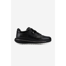 Valmenti Erkek Hakiki Deri Siyah Rugan Sneakers & Spor Ayakkabı 381 23350 Erk Ayk Y26 Sıyah Rgn Siyah1