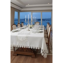12 Kişilik Masa Takımı, Masa Seti 12 Kişilik 26 Parça 160x220cm - Bztcy000000025691 Altın