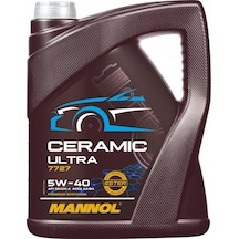 Mannol Mn7727-5 Ceramic Ultra 5W-40 Motor Yağı 5 L