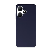 İnfinix Hot 30i Uyumlu Kılıf First Silikon - Lacivert