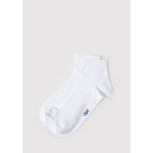 Mavi - Beyaz Soket Çorap 0911597-620 Beyaz