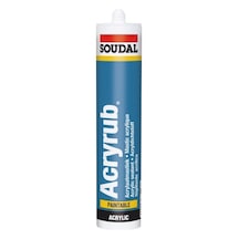 Soudal 1 Koli 30 Adet Soudal Acryrub Silikonize Akrilik Mastik