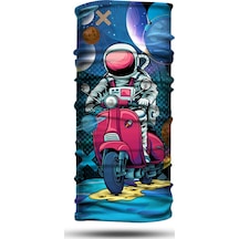 Dair Motorlu Astronot Motosiklet Bandana Boyunluk Outdoor Balaklava