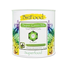 BioFood Super Green Mix Glutensiz Yeşil Sebze Karışımı İçecek Tozu 150 G