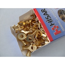 Delikli Tip Sıkmalı Terminal 150 Li Paket 6 Mm Kablo Ucu