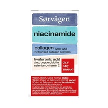 Sorvagen Niacinamide Collagen Hyaluronic Acid 60 Tablet