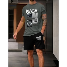 Siyah Şort Füme Tişört Takım Nasa Baskılı Oversize Unisex Siyah Şort-füme Tişört Siyah Şort Füme Tişört Takım Nasa Baskılı Oversize Unisex Siyah Şort-füme Tişört