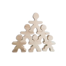 Doğal Ahşap Denge Kule Oyunu Çocuklar İçin Montessori Eğitici Materyal