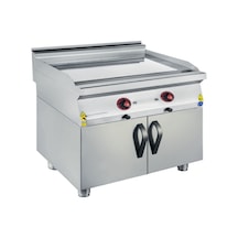 Karacasan Endüstriyel 900 Seri 80 Cm Dolaplı Lpg Tüplü Düz Pleyt Izgara