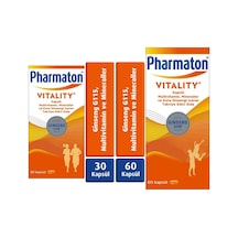 Pharmaton Vitality 30 Tablet + Pharmaton Vitality 60 Kapsül