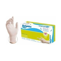 Dolphin Dolphın 100'lu Latex Pudralı L