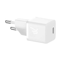 Baseus Ccgn050102 20w Beyaz 1c Gan5 Adaptör Mini Kdo