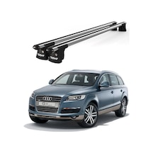Trio-ıı Audi Q7 2006-2014 Uyumlu Kilitli Ara Atkı 135cm Port Bagaj Tavan Barı