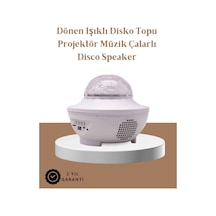 Müzik Ritimli Işık Değişimi & Dönen Dalga Efekti - Galaxy Projektör Diğer