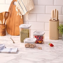 Aryıldız Vacuum & Fresh 6 Parça Saklama Kabı Seti Şeffaf