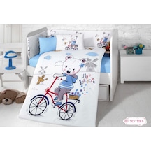 Komfort Home Bebek Uyku Seti 8 Parça Ranforce %100 Pamuk /Byke