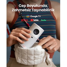 Anker Nebula Capsule Air Taşınabilir Projeksiyonlu Hoparlör Beyaz D4112 Anker Nebula Capsule Air Taşınabilir Projeksiyonlu Hoparlör Beyaz D4112