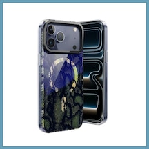 Bezos Onegif İphone 17 Pro Max Uyumlu Desina Magsafe Kapak - Desen 7 Mbt06