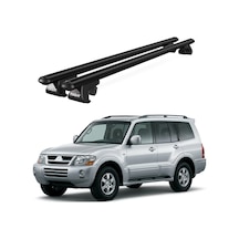 Venüs Mitsubishi Pajero 5d 2006-2011 Uyumlu Siyah Ara Atkı Port Bagaj Tavan Barı