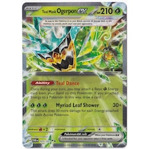 Teal Mask Ogerpon Ex 25 - Pokemon Twilight Masquerade - Pokemon Kartı Mint