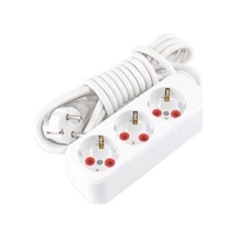 Eko Grup 3'lü 5 Metre 16a 250v Topraklı Grup Pri Z Eko Grup 3'lü 5 Metre 16a 250v Topraklı Grup Pri Z
