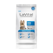 Lavital Somonlu Mini Irk Yetişkin Köpek Maması 1,5kg Cok Renkli