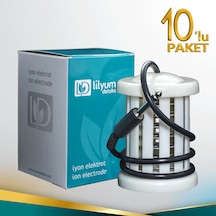 Lilyum İyon Elektrot Array Ayak Cihazı Beyaz 10'lu Paket