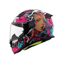 Ls2 Kıd Cyberg Mat Mor Çocuk Kask Mor