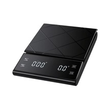 Fastbuy Wangxi Siyah Yüksek Hassasiyetli Kahve Terazisi - Ev Mutfağı İçin Espresso Ve French Press Fincanlar Uygun Siyah