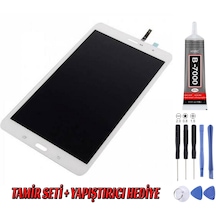 Samsung Uyumlu T325 Lcd Ekran Beyaz Montaj Kiti