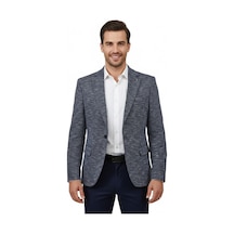 Erkek Tek Spor Ceket Çift Yırtmaçlı Bgl-st04981 Lacivert