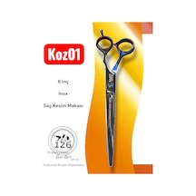 Koz01 Saç Sakal Kesim Makası 6 İnç