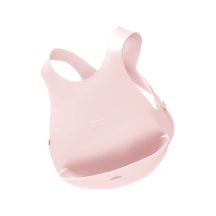 Silikon Mama Önlüğü - Pinky Pink