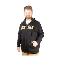 Mode Xl Erkek Sweat Kapşonlu Michigan 21519 Siyah 001