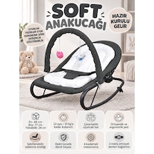 Soft Anakucağı - Hazır Kurulu Gelir - Sallanır - 4 Kademe - Sabitlenebilir Anadizi