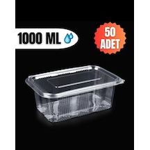 Aşure Tatlı Kasesi Plastik Sızdırmaz Kap 250 Gr 50 Adet