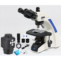 Ece Opto-edu Dijital Mikroskop Laboratuvar Araştırma Mikroskobu Trinoküler 2000x Yüksek Kontrastlı Infinity Plan Optik Sistem Ve Hdmı Usb Bağlantılı Mikroskop Kamerası Alüminyum Bavulda