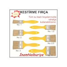 Kestirme Firça 1 Numara 1.Kalite