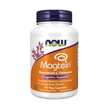 Now Magtein Magnezyum L-threonate 90 Veg Capsules Usa Menşei...