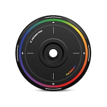 Haloblk Halodısc 2 Rainbow - Tesla Model Y - 19 İnç Aerodinamik Siyah Jant Kapağı - 4 Adet