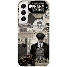 Samsung Galaxy S22 Uyumlu Peaky Blinders Baskılı Silikon Kılıf Renkli