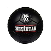 Tmn Beşiktaş Futbol Topu Lisanslı Siyah No:5 Çok Renkli