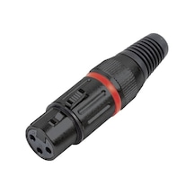 Sline Audio Xlr Dişi Mikrofon Jack 3 Pin Canon Premium Seri