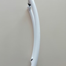 Alüminyum Yay Tip Kol 40 Cm Boyunda Beyaz