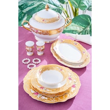 Madeline 12 Kişilik 60 Parça Porselen Yemek Takımı