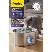 Aqua One Otomatik 2.2 L Kedi Köpek Su Pınarı Su Çeşmesi Ultra Sessiz Pd-s100