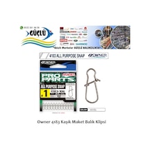 Owner 4183 Kaşık Maket Balık Klipsi No:1