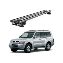 Venüs Mitsubishi Pajero 5d 2006-2011 Uyumlu Gri Ara Atkı Port Bagaj Tavan Barı